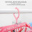 Foldable Sock Dryer with 32 Clips, Suitable for Multiple Scenarios 3
