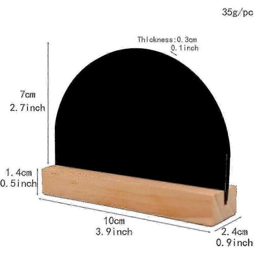 Kit resistente de 6 peças, dupla face, apagável, fácil de guardar e transportar. Compatível com mini quadros-negros. 1