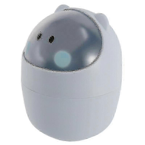 Waste Bin Desktop Garbage Basket Cleaning Barrel Creative Small Desk Organizer Storage Dustbin Compatible with Mini 2