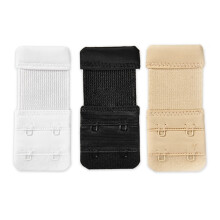 3Pcs Ladies Bra Extension Buckle with Elastic Bra Back Extension Buckle Bra Back Extension Cloth Hook Buckle