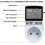 Digital Temperature Control Socket, 250V, Suitable for Multiple Scenarios with Precise Temperature Control Compatible with 100 3