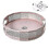 360 Rotatable Plastic Kitchen Storage Rack for Seasoning Pots - 30x10cm Pink 1