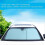 Windshield Sun Shade 2-Piece Foldable Auto Front Window Sunshade Vehicle Sun Blocker Visor Protector Blo 5