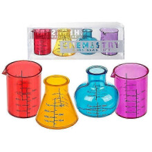 Kit de verres en verre (4 formes différentes) pour une fête réussie !