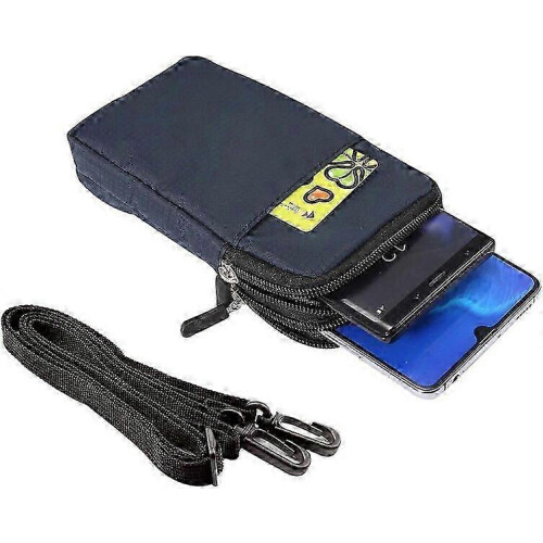 Navy Blue Phone Belt Protects Devices, a Great Gift Choice for Multiple Festivals 1