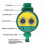 Efficient Electronic Irrigation Controller, 250 Grams, Suitable for Multiple Scenarios, Leak-proof and Durable 5