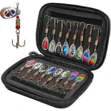 Fishing Gear Kit 16 Pcs, Suitable for Freshwater and Saltwater Fishing