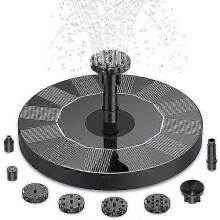 Durable Solar Fountain Pump, 6 Nozzles, Automatic Operation in 3 Seconds