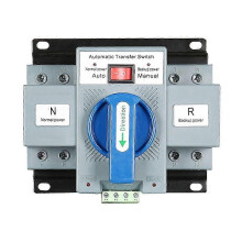 2P 63A 230V MCB Type Dubbele Voeding Automatische Fer Schakelaar ATS Nominale spanning 230V Nominale frequentie 50/