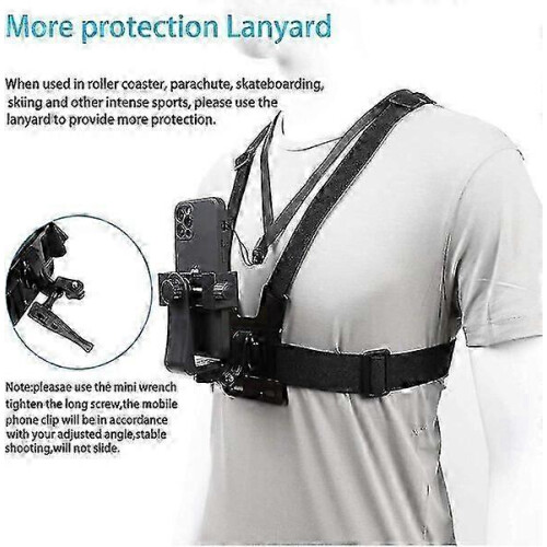 Sports Phone Bracket Black, Multi-angle Fixed and Easy to Install 2