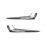 Efficient Front Bumper Fog Lamp Shield and Chrome Trim, 2016 - 2018 Models, Durable and Easy to Install 2
