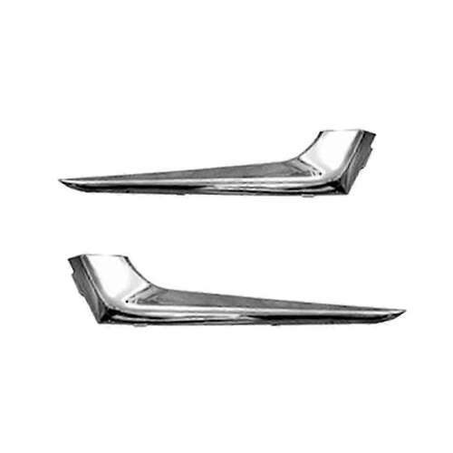 Efficient Front Bumper Fog Lamp Shield and Chrome Trim, 2016 - 2018 Models, Durable and Easy to Install 1