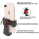 Sports Phone Bracket Black, Multi-angle Fixed and Easy to Install 4