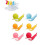 Snail-Shaped Silicone Tea Sack Holders for Cups 6 Pieces 1