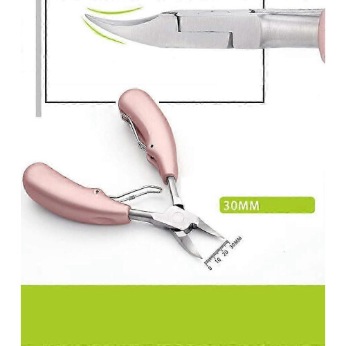 Cortador de unhas de precisão em ouro rosa para unhas grossas e unhas encravadas. 2