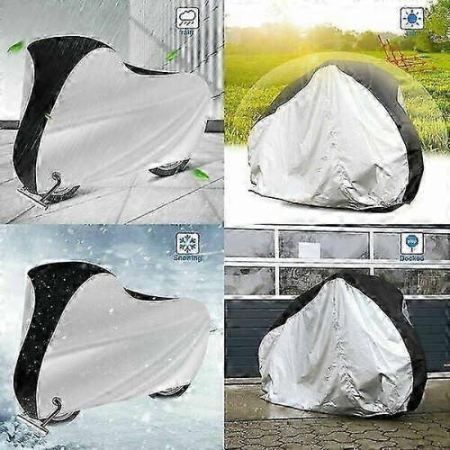 Sturdy Bicycle Shield with Front Keyhole, Double-stitched Hem for Windproof Fixation 1