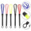 Compatible with Mini Whisks, 5 Pcs Egg Beating Paste Work Hair Color Mini Whisks, 18.5x3x3cm 3