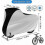 Sturdy Bicycle Shield with Front Keyhole, Double-stitched Hem for Windproof Fixation 5