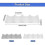 Wine Bottle Holders, 2-piece Kit Suitable for Multiple Locations, Stackable and Easy to Clean 2