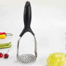 Presse-purée fiable en acier inoxydable pour pommes de terre, riz, légumes, fruits et ail. Outil de pressage alimentaire.