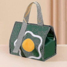 Sac isotherme pour le déjeuner, imperméable, portable et grande capacité, en tissu Oxford triple couche pour une température constante, mignon