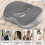 Cuscino in memory foam per alleviare il dolore da emorroidi e coccige - Cuscino ortopedico per sedia 5