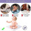 Tapis de douche pour enfants fiable avec petits trous, adapté à de multiples utilisations 3