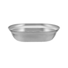Bol à soupe durable en acier inoxydable 304, pesant environ 142 g, populaire dans de nombreuses régions.