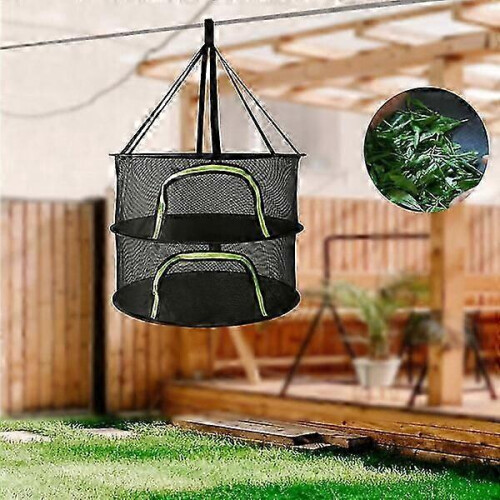 Reliable Collapsible Drying Net, 2 Layers, Breathable, Durable and Easy to Store 2