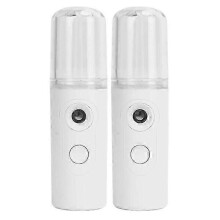 Sturdy Portable Facial Sprayer, 2Pcs, Fine Mist for Moisturizing and Pore Tightening