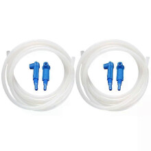 Automotive Brake Bleeding Set 2 Pieces Oil Pumping Accessories Fluid Bleeder Coupler
