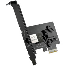 2.5G Base-T PCIe netwerkadapter I225v, 2.5G/1G/100Mbps, laag stroomverbruik en lage latentie