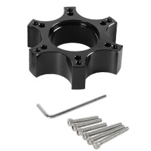 70-mm-Radnabenadapterplatte, passend für das schwarze Modell T300rs, Metall, einfache Montage