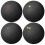 Squash Balls 4 Pack 3 Single Dot 1 Double Dot High Elastic Rubber Training Balls 1