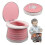 WC per bambini resistente, compatibile con sedile, portatile e pieghevole, 1 pezzo, WC automatico da viaggio per bambini 1