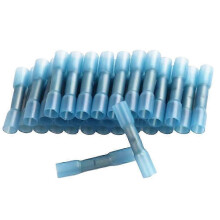 Reliable Heat Shrink Connectors Insulated Waterproof Crimp Terminals Seal Butt Electric Cord Coupler 26-10 AWG a 100PCS
