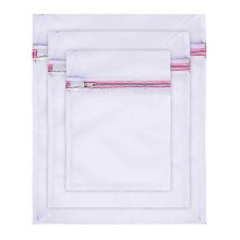 Sac à linge robuste pour machine à laver, lot de 5 filets à linge en maille avec fermeture éclair