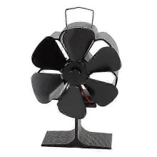 Thermodynamische ventilator 1400 RPM Stille werking Aluminium materiaal 6 bladen Geschikt voor kachels