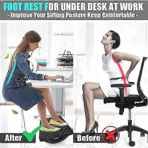 Durable Footstool, Relax Legs, 13cm Height, Office Fatigue Relief Footrest Stool 2