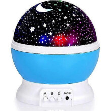 Projecteur de ciel étoilé LED fiable avec lumière d'étoiles multicolores 360 LED pour aider les enfants à s'endormir la nuit - Léger