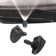 Efficient Fan-shaped Water Nozzle, Soft Adjustment, 2.7x1.6cm, Auto Wiper Nozzle Kit