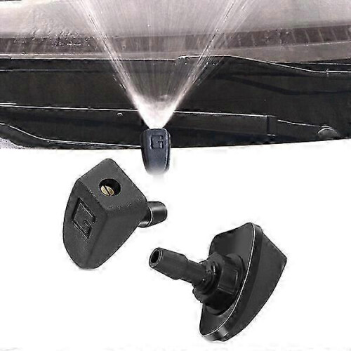 Efficient Fan-shaped Water Nozzle, Soft Adjustment, 2.7x1.6cm, Auto Wiper Nozzle Kit