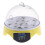 Efficient Incubator with 110V Temperature Control System Built-in Fan Small Bird Hatching Equipment 1
