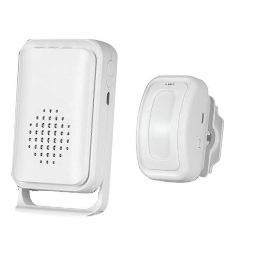 Sturdy Motion Sensor Alarm System 20-Second Quick Setup Vibration Silent Mode Dementia Elderly Monitoring Device