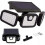 Durable Solar Motion Sensor Lightweight IP65 Waterproof 8h Working Time, 2COB Lightweight Sources, Pool Driveway Light XW-B40 1