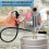Torneira de sistema D para bomba de cerveja cromada de 4 polegadas, confiável, para barris Molson e outros barris pequenos. 4