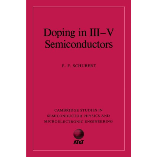 Doping in IIIV Semiconductors by E. Fred Schubert Hardcover Book