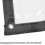Bâche transparente imperméable, perforée et pliable, adaptée à de multiples usages. 4