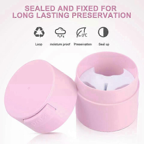Eyelash Glue Storage Container, Sealable, Compact, for Eyelash Extension Supplies 2