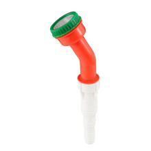 Buse de tuyau d'arrosage avec jet fin 1000 mesh, tête d'arrosage réglable pour légumes et pots de fleurs, rouge